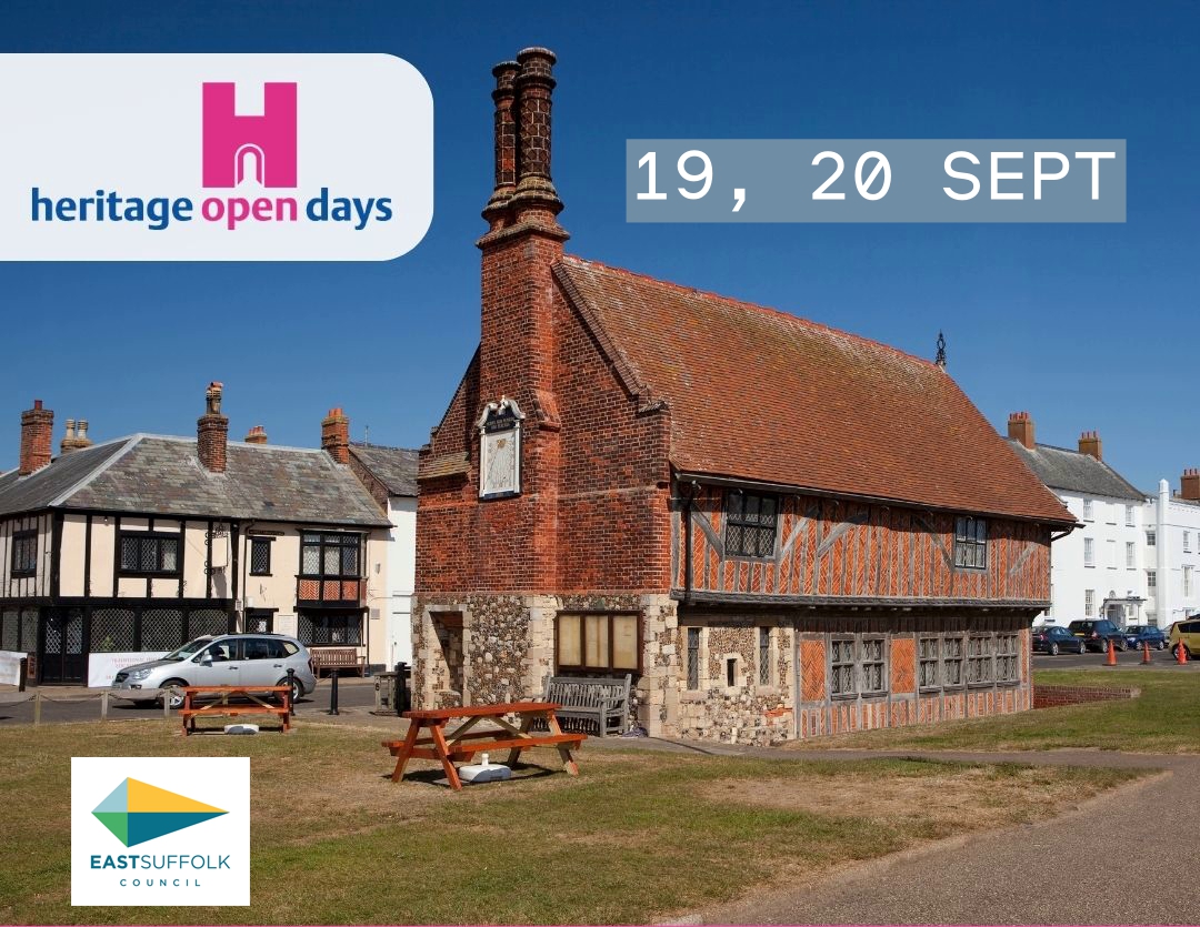 Heritage Open Day 19, 20 Sept